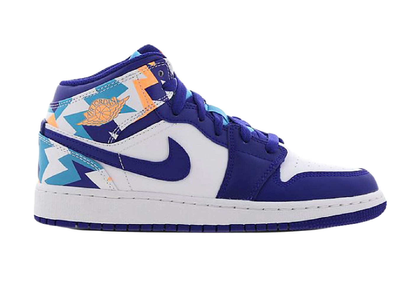 Nike Air Jordan 1 Mid Geometric Print (GS)