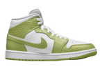 Nike Air Jordan 1 Mid Green Python (W)