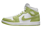Nike Air Jordan 1 Mid Green Python (W)