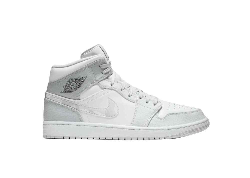 Nike Air Jordan 1 Mid Grey Camo