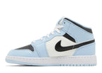 Nike Air Jordan 1 Mid Ice Blue (GS)