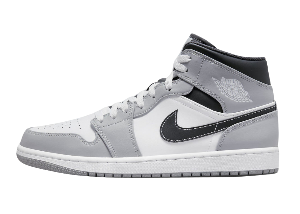 Nike Air Jordan 1 Mid Light Smoke Grey Anthracite