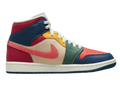 Nike Air Jordan 1 Mid Multi Color (2022) (W)