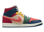 Nike Air Jordan 1 Mid Multi Color (2022) (W)