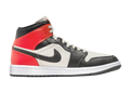 Nike Air Jordan 1 Mid Newsprint Light Orewood Brown (W)