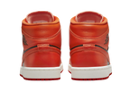 Nike Air Jordan 1 Mid Orange Black (W)