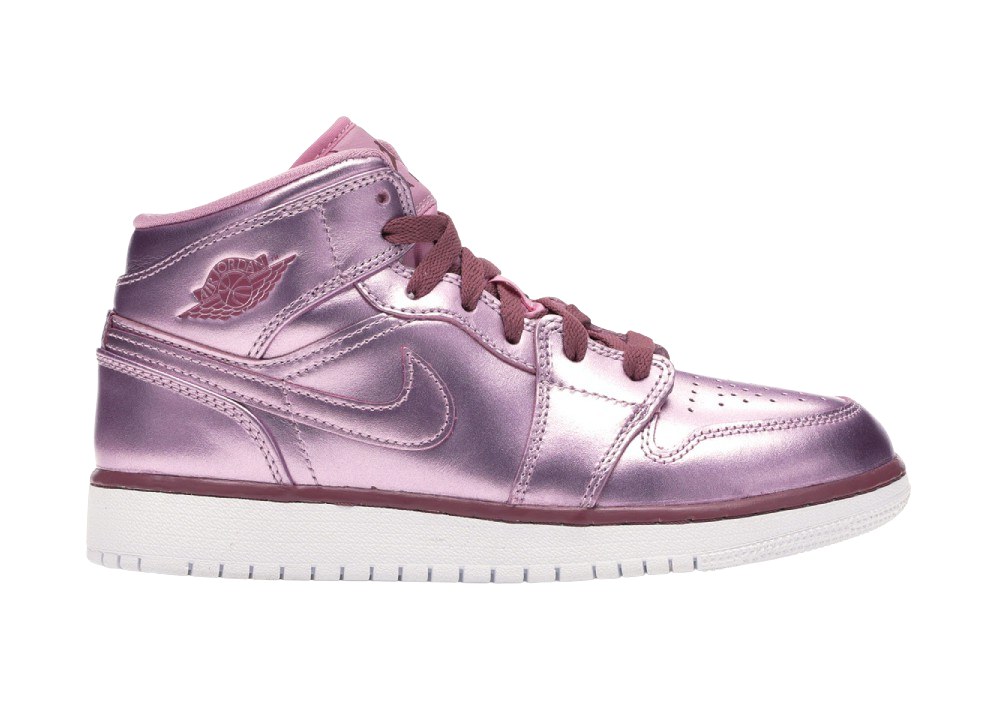 Nike Air Jordan 1 Mid Pink Rise (GS)