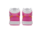 Nike Air Jordan 1 Mid Pinksicle Safety Orange (GS)