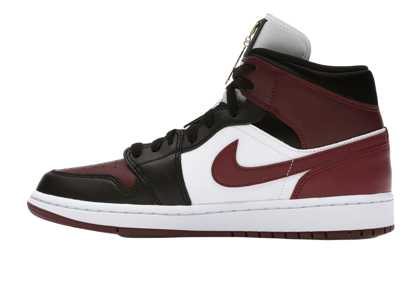 Nike Air Jordan 1 Mid SE Black Dark Beetroot (W)
