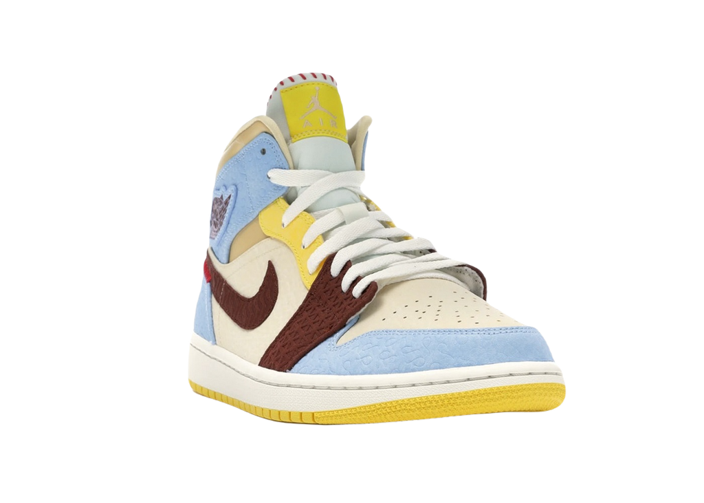Nike Air Jordan 1 Mid SE Fearless Maison Chateau Rouge