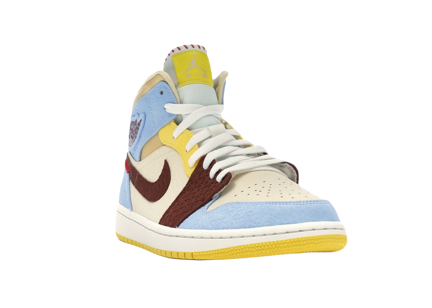 Nike Air Jordan 1 Mid SE Fearless Maison Chateau Rouge