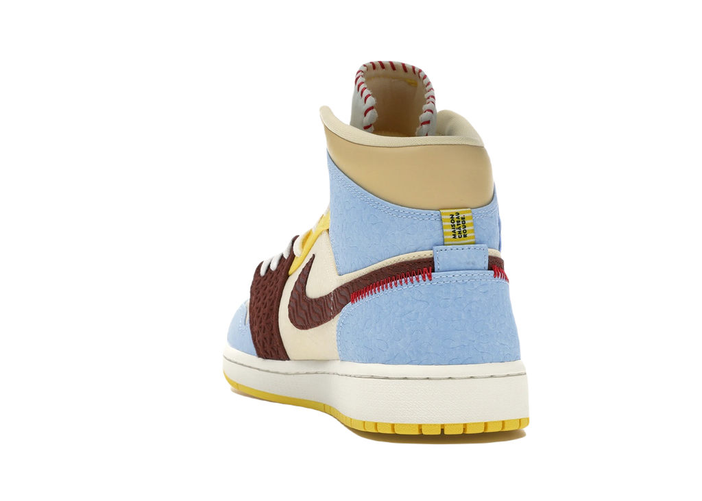 Nike Air Jordan 1 Mid SE Fearless Maison Chateau Rouge