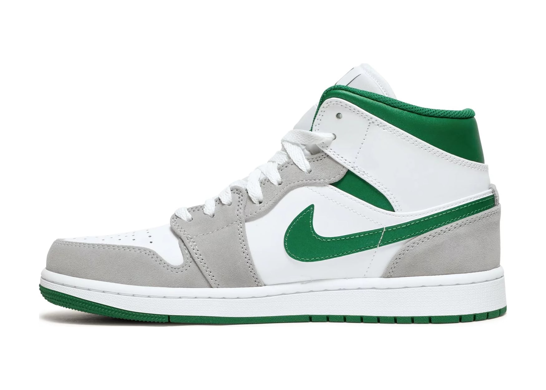Nike Air Jordan 1 Mid SE Grey Green