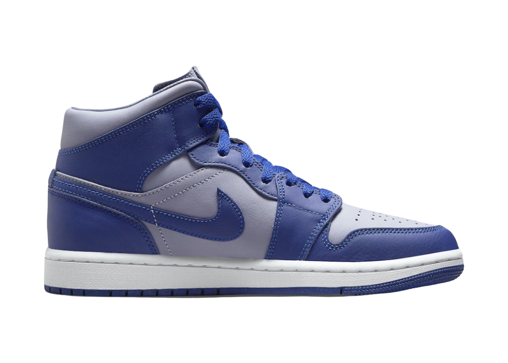 Nike Air Jordan 1 Mid SE Iron Purple Deep Royal (W)