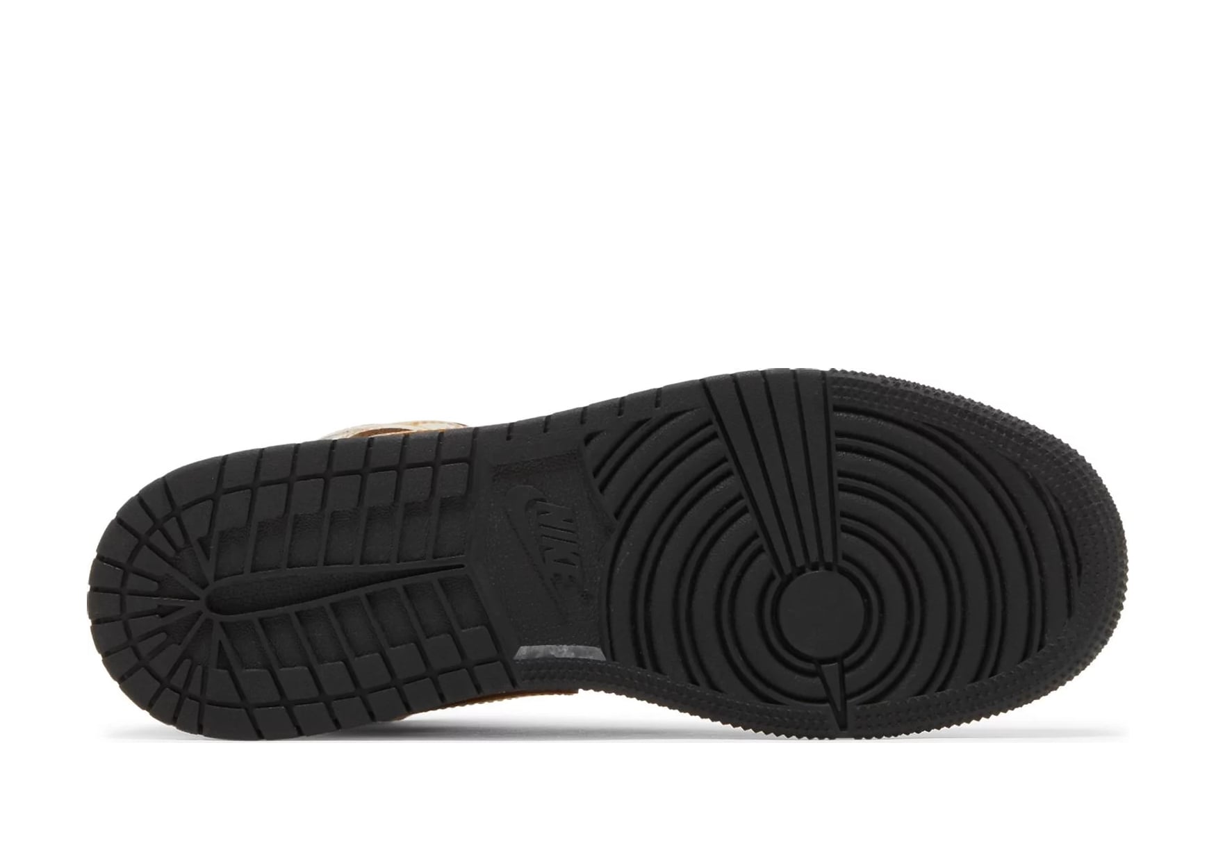 Nike Air Jordan 1 Mid SE Metallic Gold Black (GS)