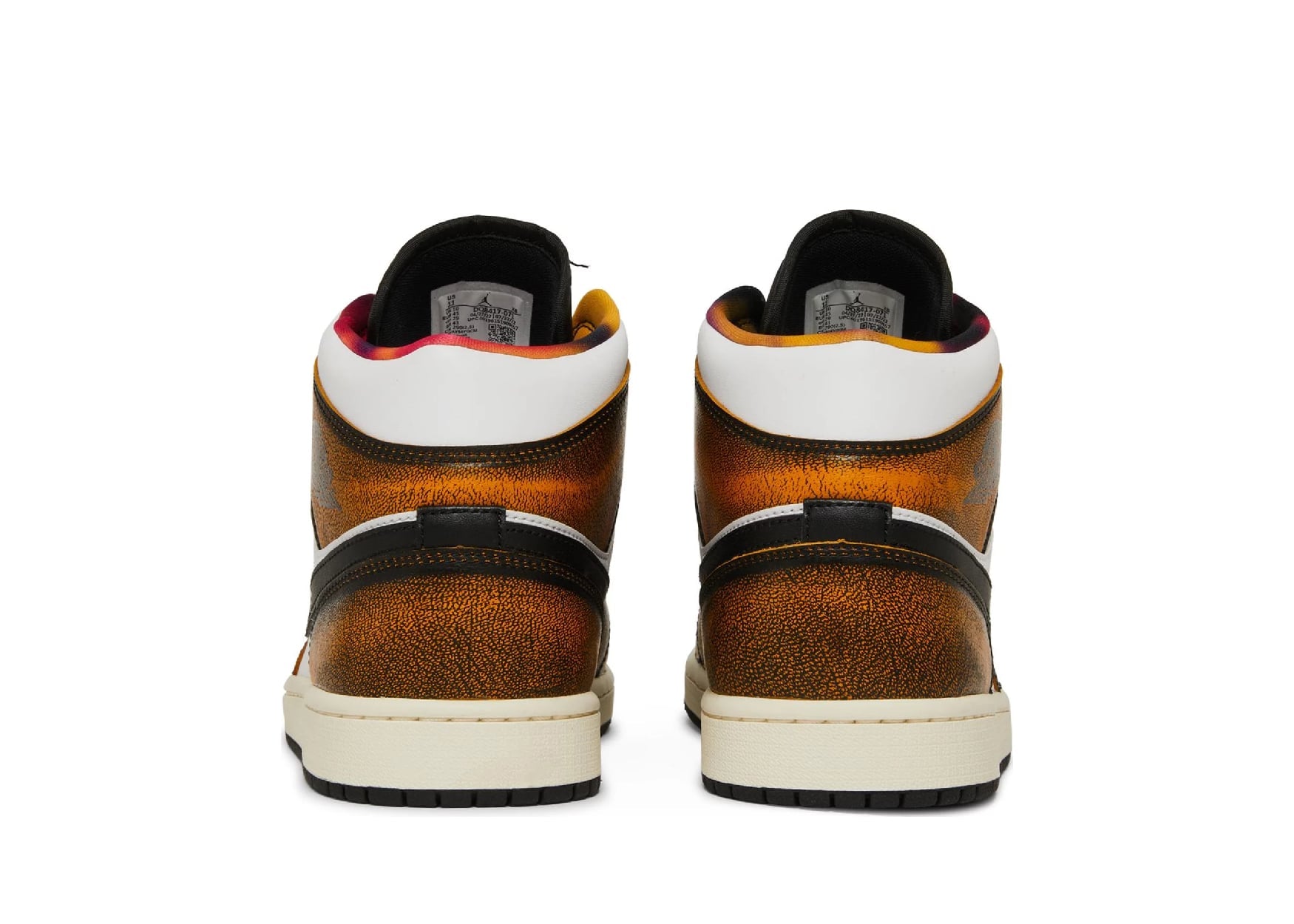 Nike Air Jordan 1 Mid SE Orange Wear Away