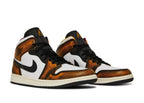 Nike Air Jordan 1 Mid SE Orange Wear Away