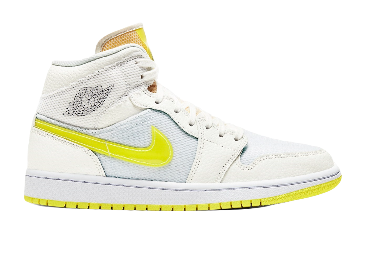 Nike Air Jordan 1 Mid SE Voltage Yellow (W)