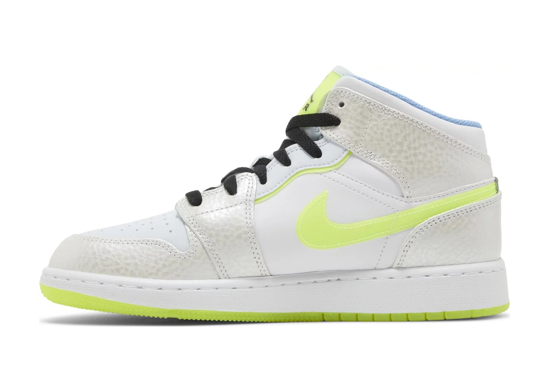Nike Air Jordan 1 Mid SE Warped Swoosh (GS)