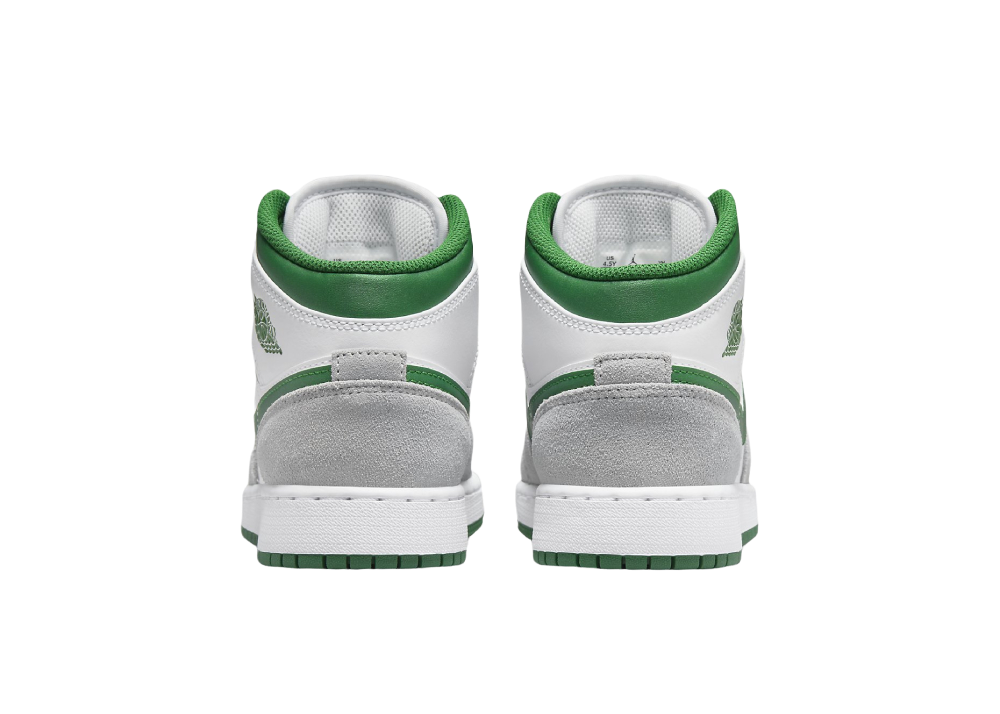 Nike Air Jordan 1 Mid SE White Pine Green (GS)