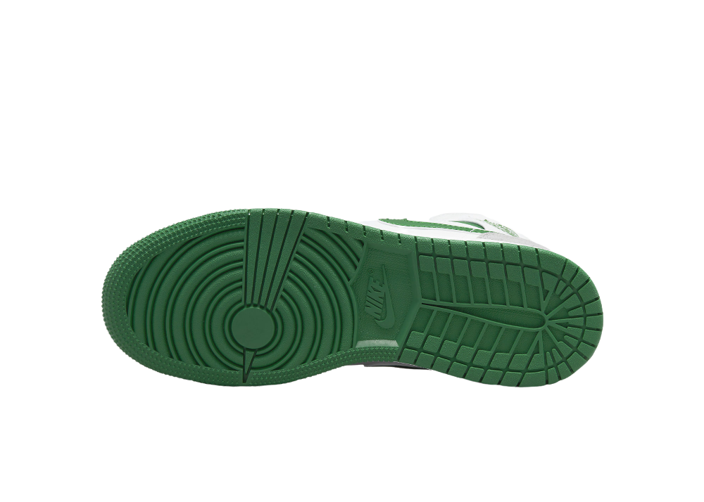 Nike Air Jordan 1 Mid SE White Pine Green (GS)