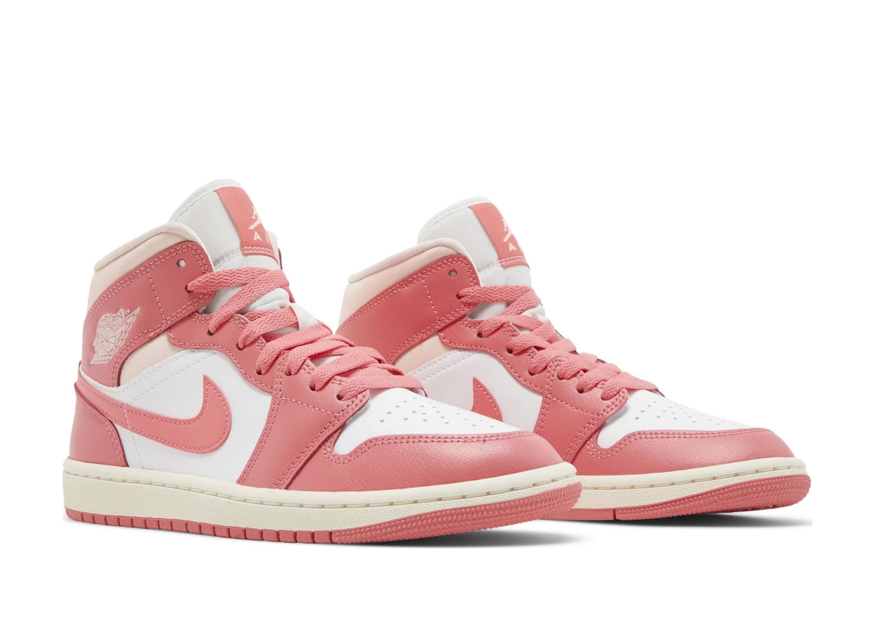Nike Air Jordan 1 Mid Strawberries and Cream (W)