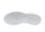 Nike Air Jordan 1 Mid Triple White (GS)