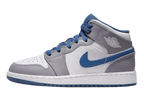 Nike Air Jordan 1 Mid True Blue Cement (GS)