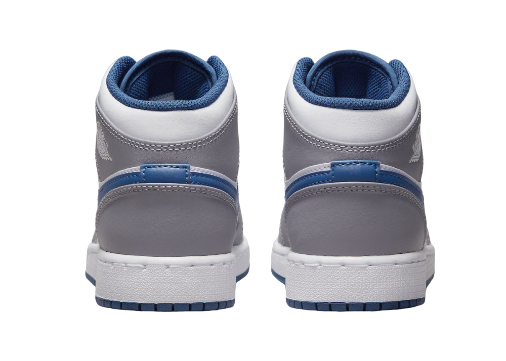 Nike Air Jordan 1 Mid True Blue Cement (GS)