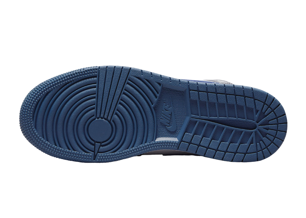 Nike Air Jordan 1 Mid True Blue Cement (GS)