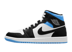 Nike Air Jordan 1 Mid University Black White (W)