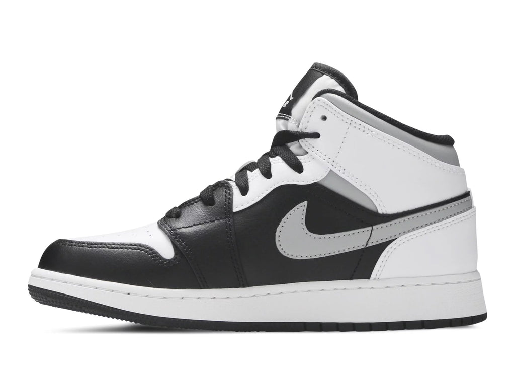 Nike Air Jordan 1 Mid White Shadow (GS)