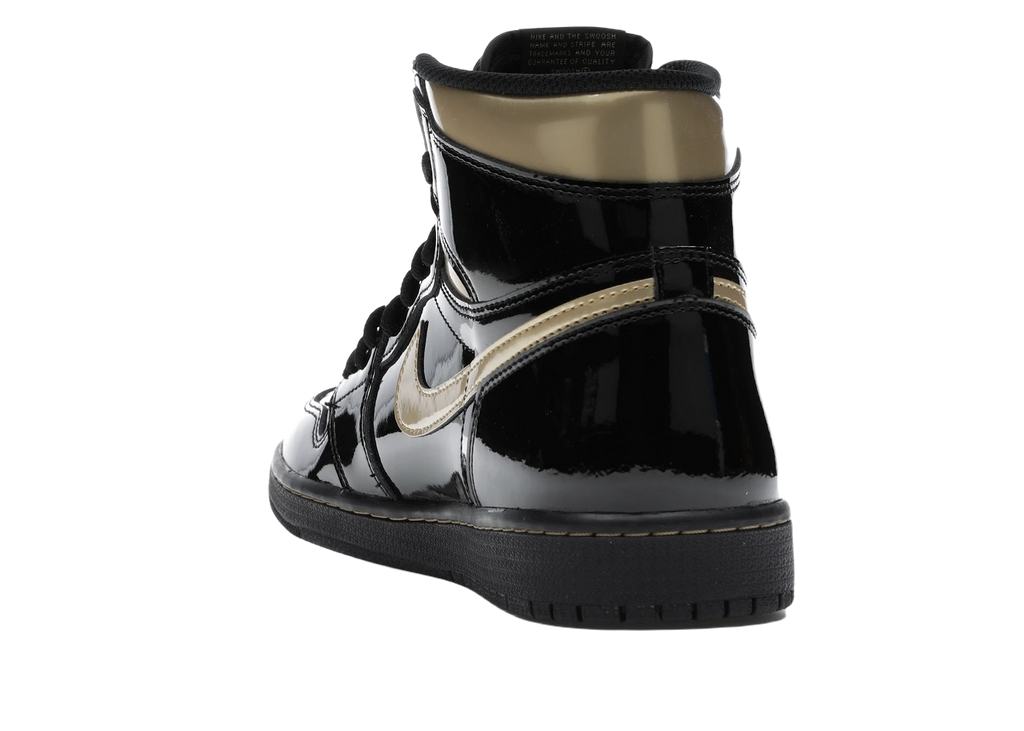 Nike Air Jordan 1 Retro High Black Metallic Gold (2020)