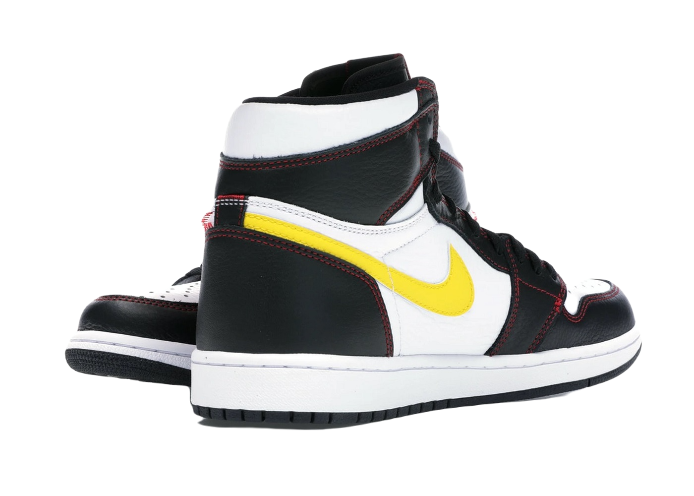 Nike Air Jordan 1 Retro High Defiant White Black Gym Red