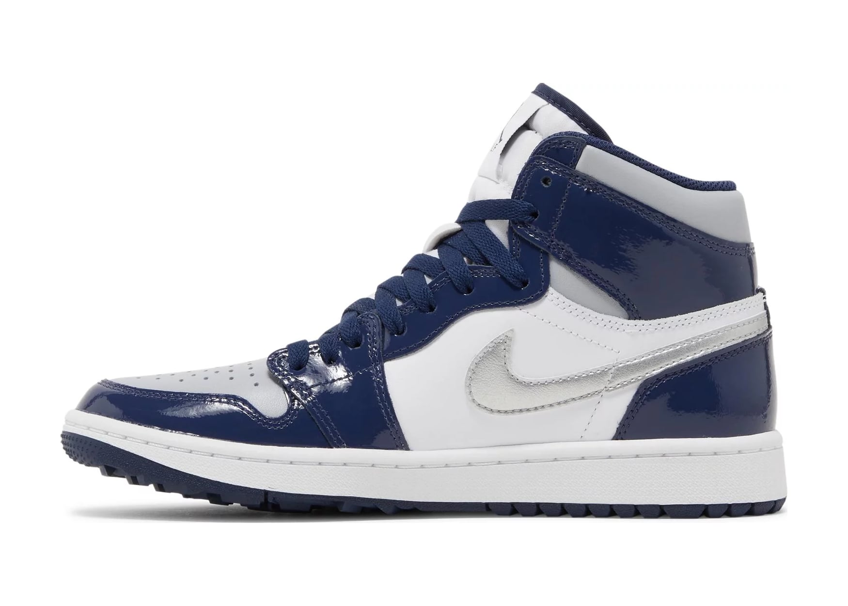 Nike Air Jordan 1 Retro High Golf Patent Midnight Navy