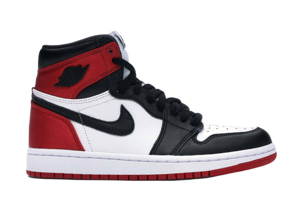 Nike Air Jordan 1 Retro High Satin Black Toe (W)