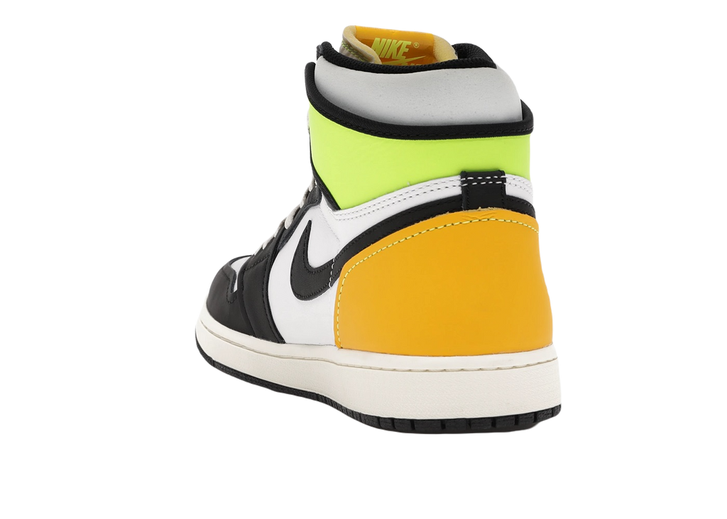 Nike Air Jordan 1 Retro High White Black Volt University Gold