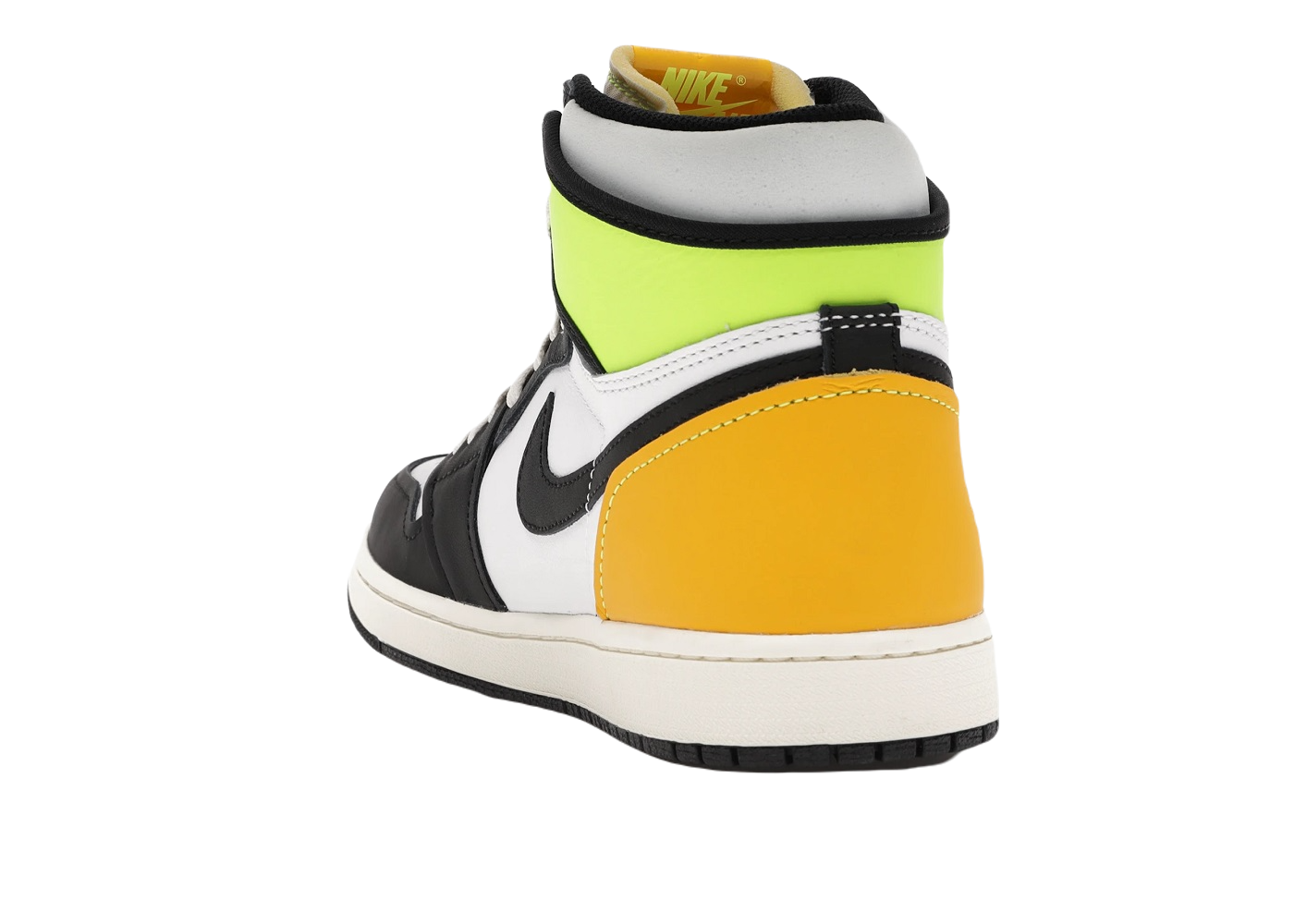 Nike Air Jordan 1 Retro High White Black Volt University Gold