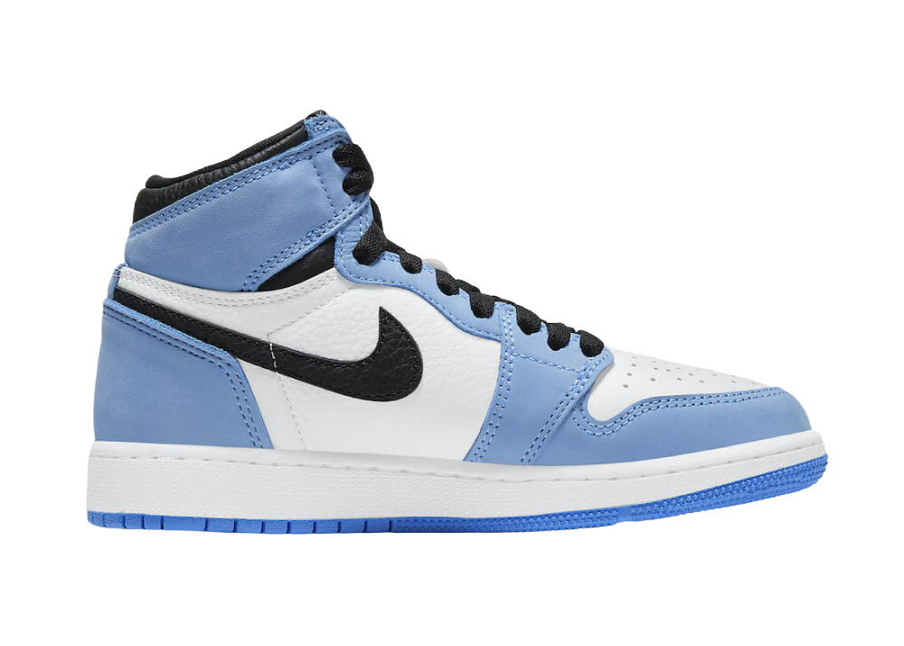 Nike Air Jordan 1 Retro High White University Blue Black (GS)