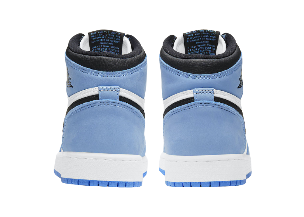 Nike Air Jordan 1 Retro High White University Blue Black (GS)