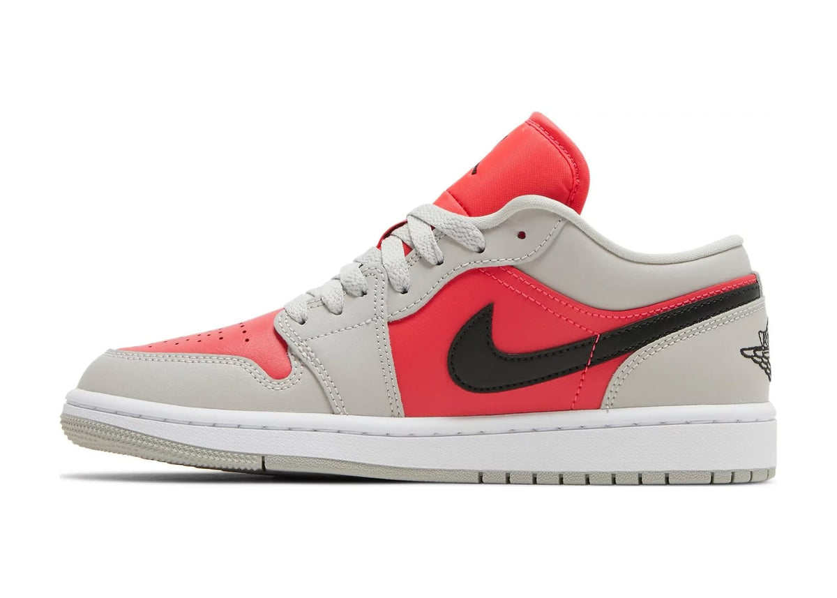 Nike Air Jordan 1 Retro Low Light Iron Ore Siren Red (W)