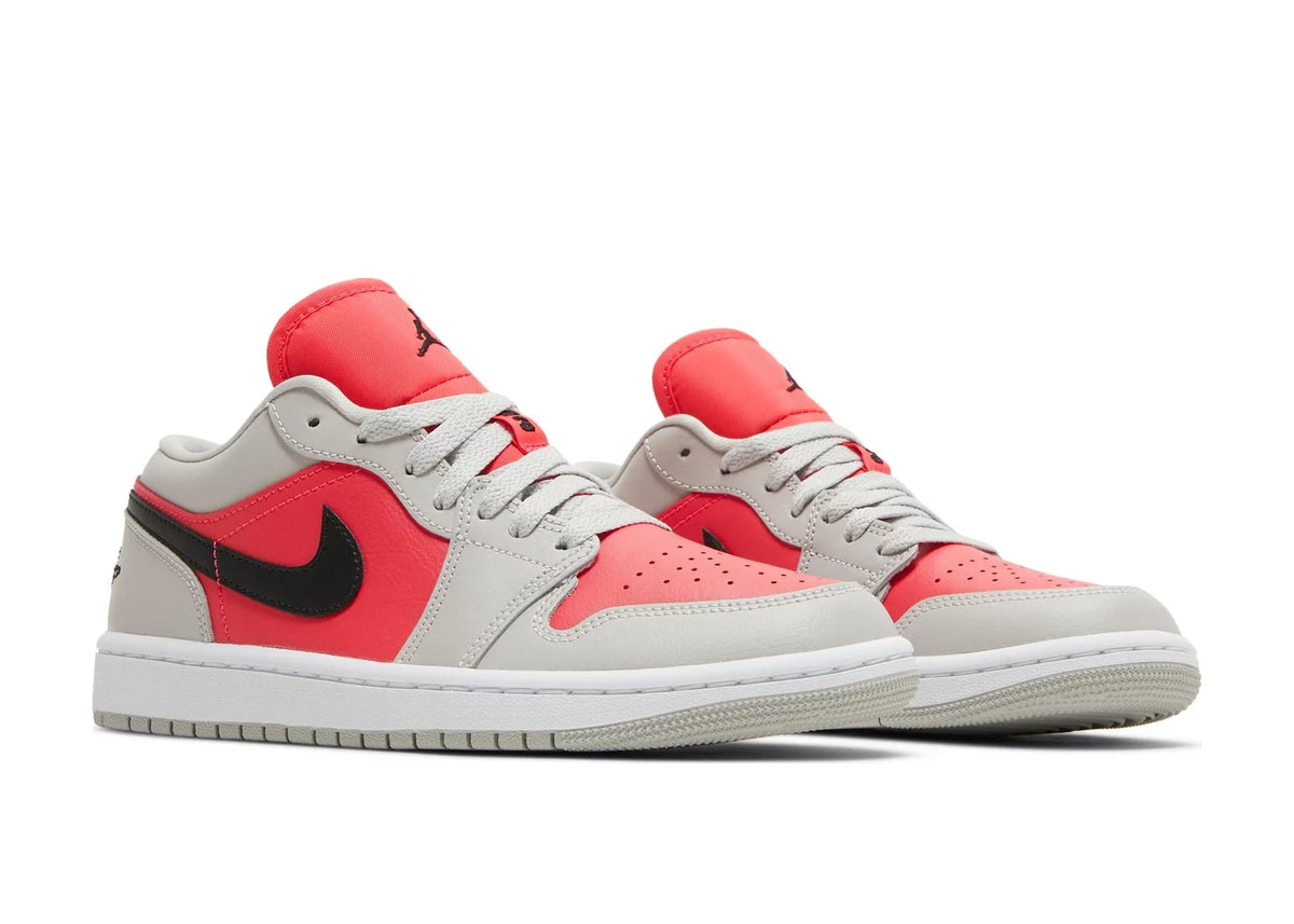 Nike Air Jordan 1 Retro Low Light Iron Ore Siren Red (W)