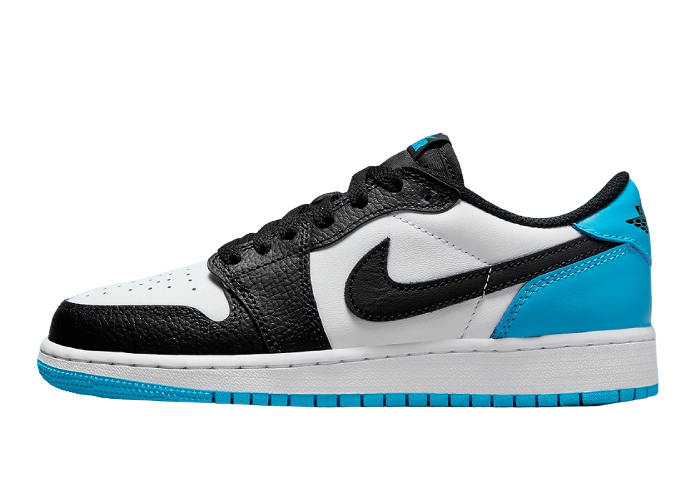 Nike Air Jordan 1 Retro Low OG Black Dark Powder Blue (GS)