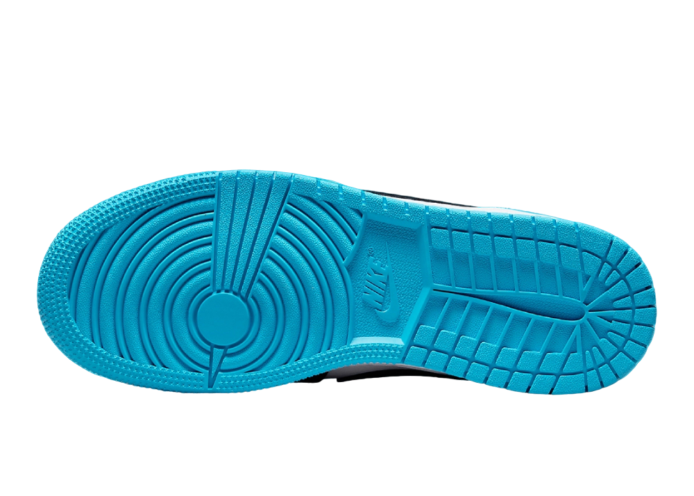 Nike Air Jordan 1 Retro Low OG Black Dark Powder Blue (GS)