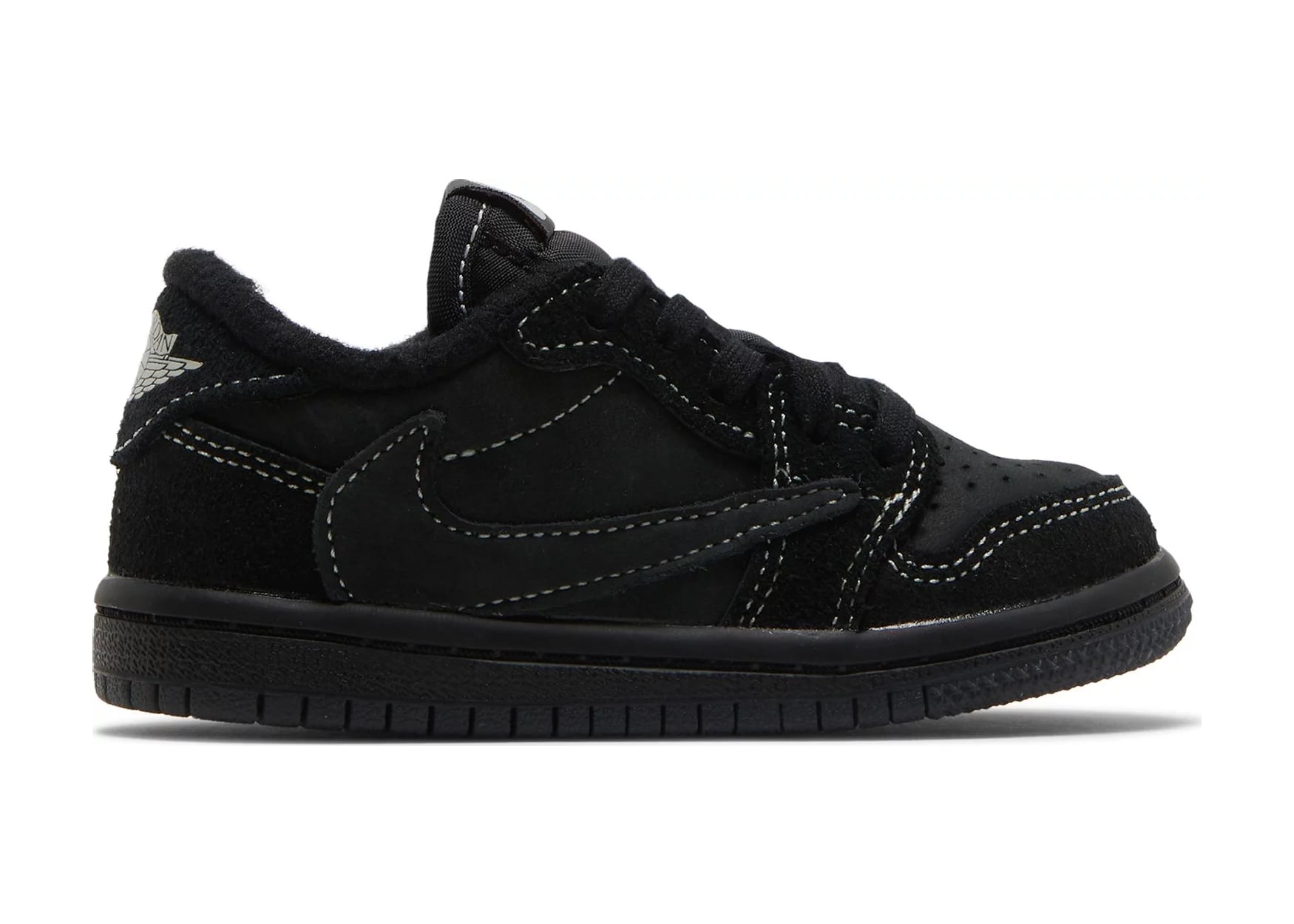 Nike Air Jordan 1 Retro Low OG SP Travis Scott Black Phantom (TD)