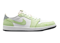 Nike Air Jordan 1 Retro Low White Ghost Green Black