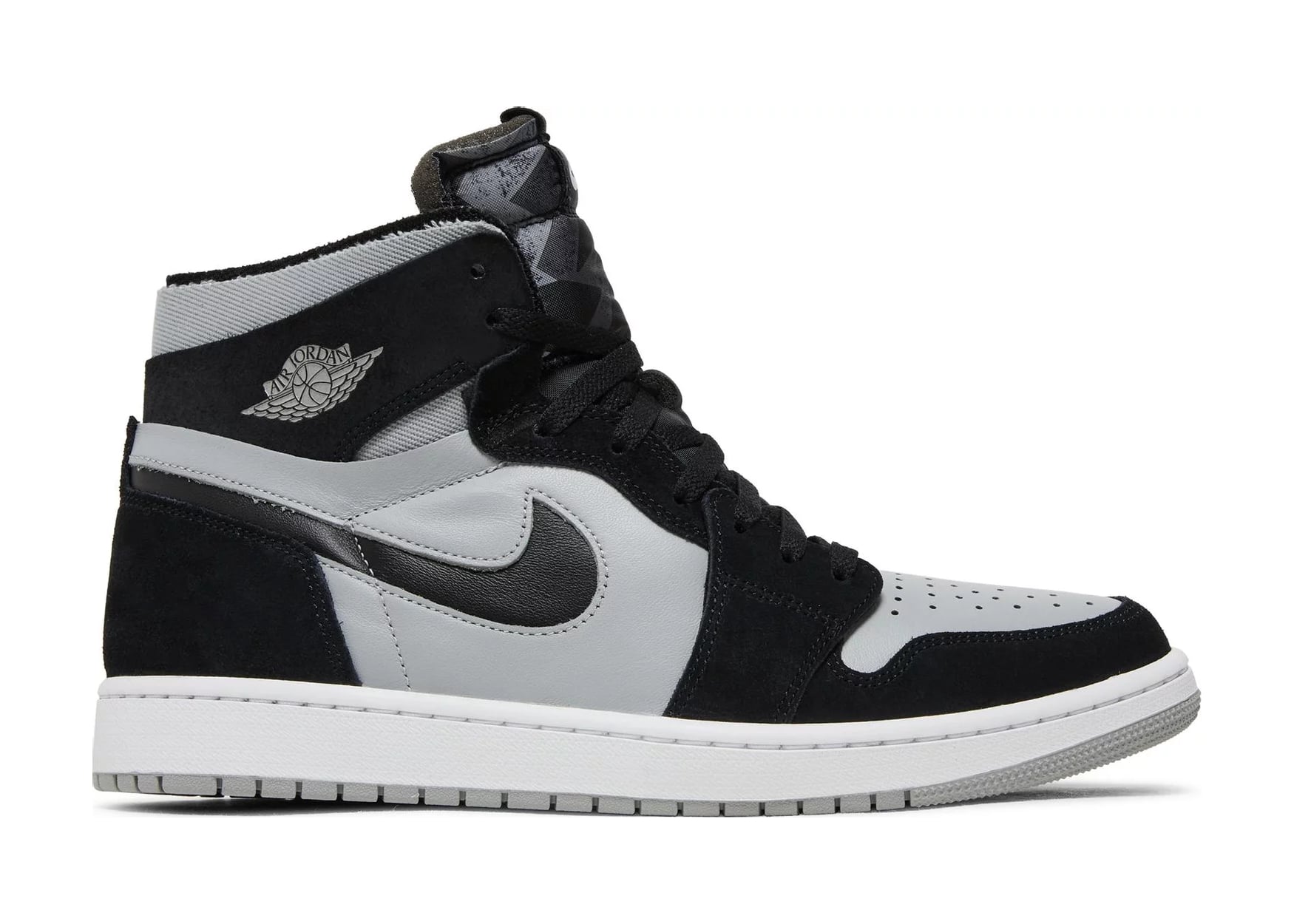Nike Air Jordan 1 Zoom CMFT Black Light Smoke Grey
