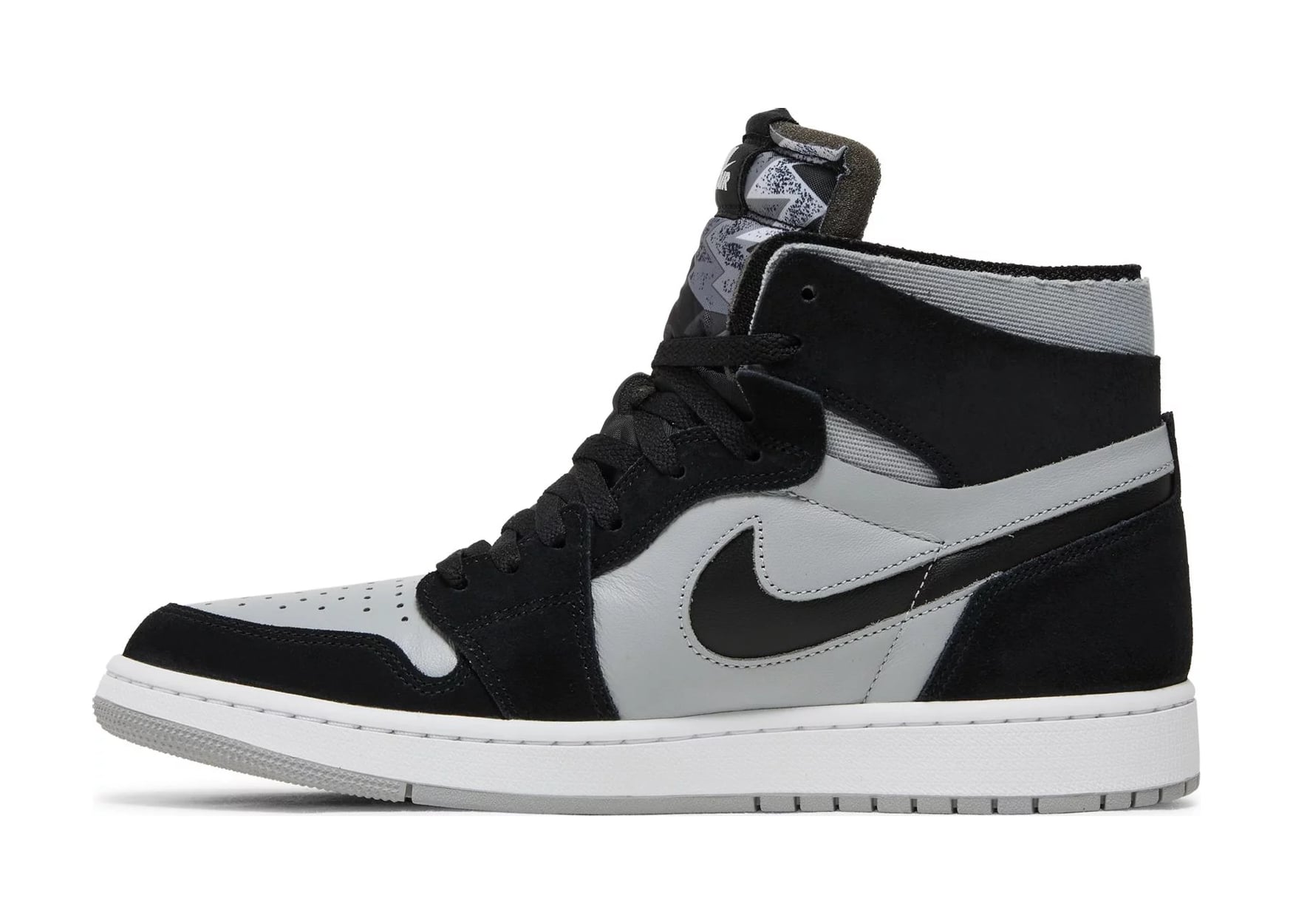 Nike Air Jordan 1 Zoom CMFT Black Light Smoke Grey