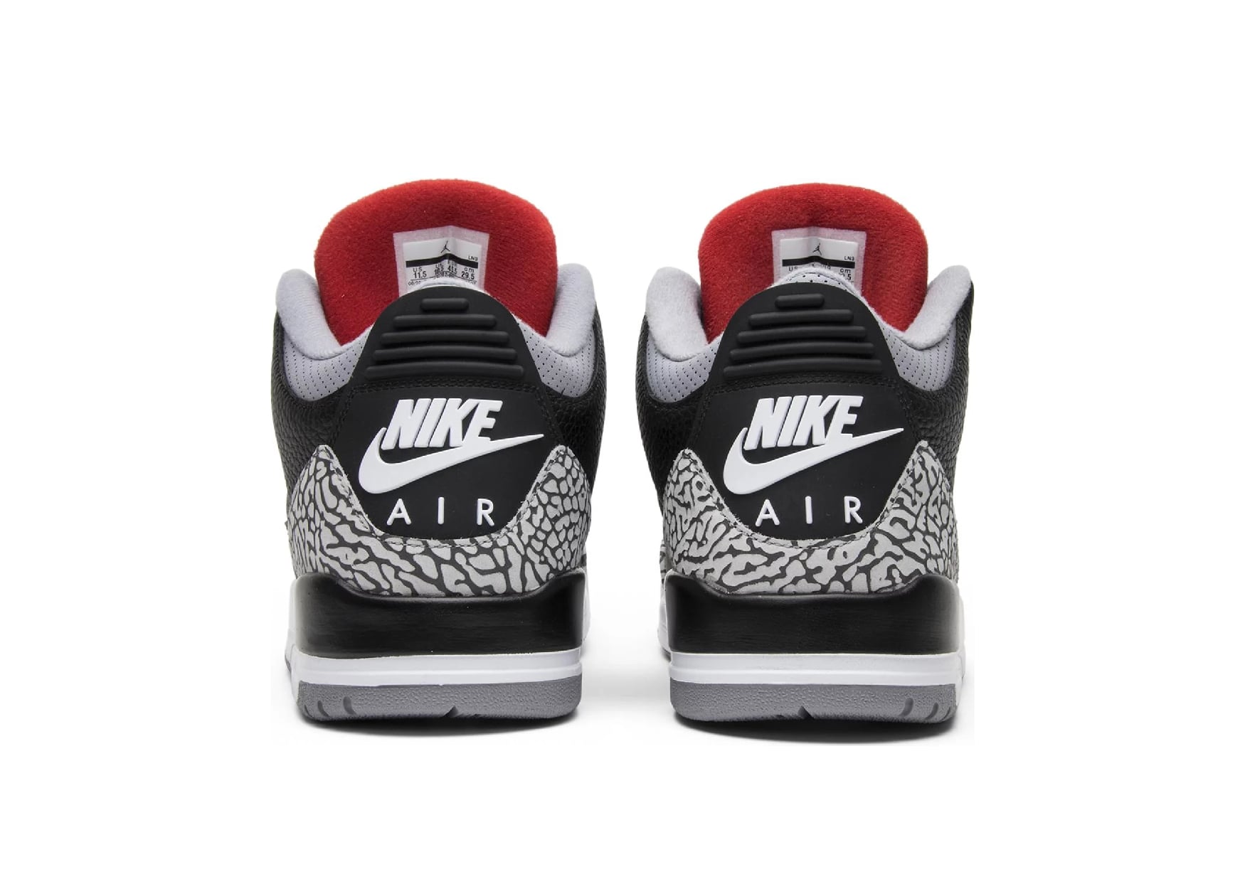 Nike Air Jordan 3 Retro Black Cement (2018)