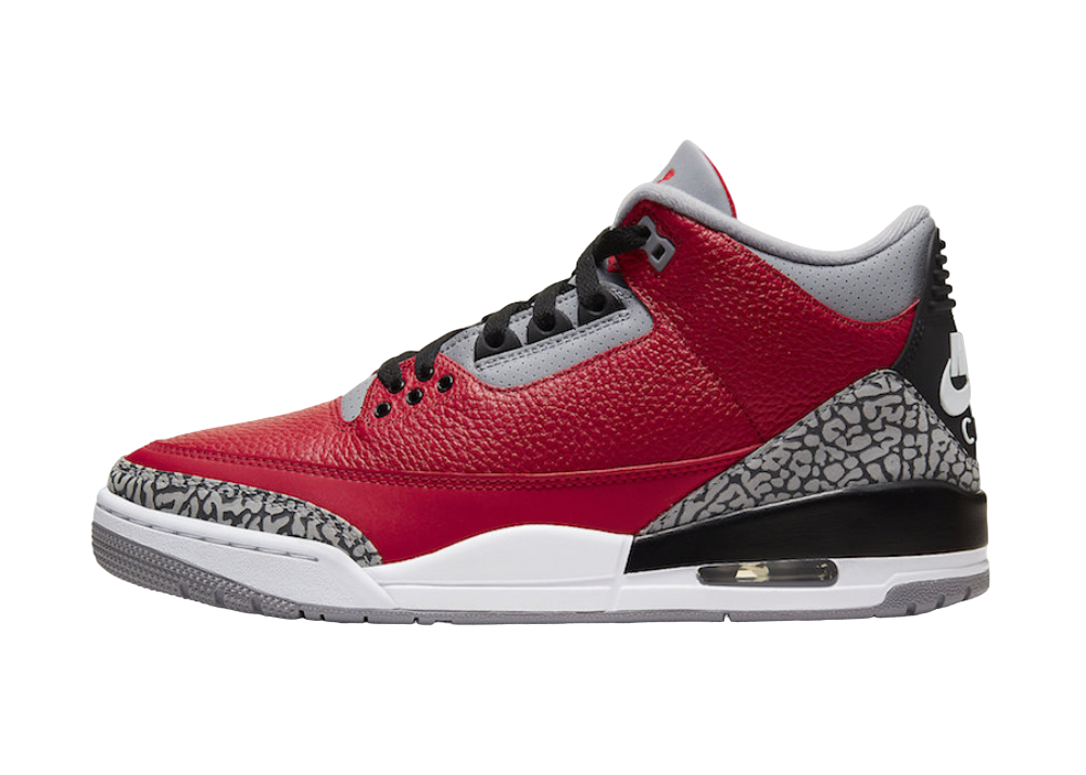 Nike Air Jordan 3 Retro Fire Red Cement (Nike Chi)